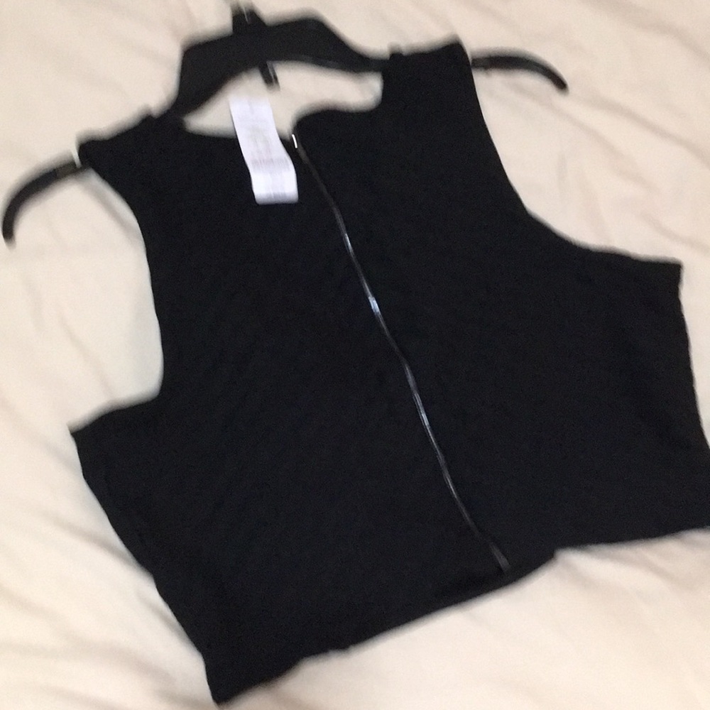 Zipper in the back